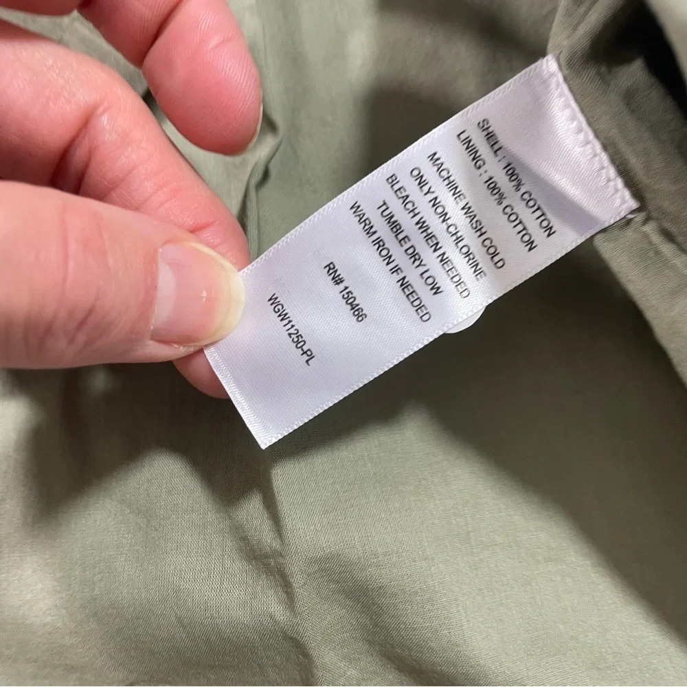 New Market & Spruce Jeni Open Crewneck Pleated Blouse — image 3 of 6